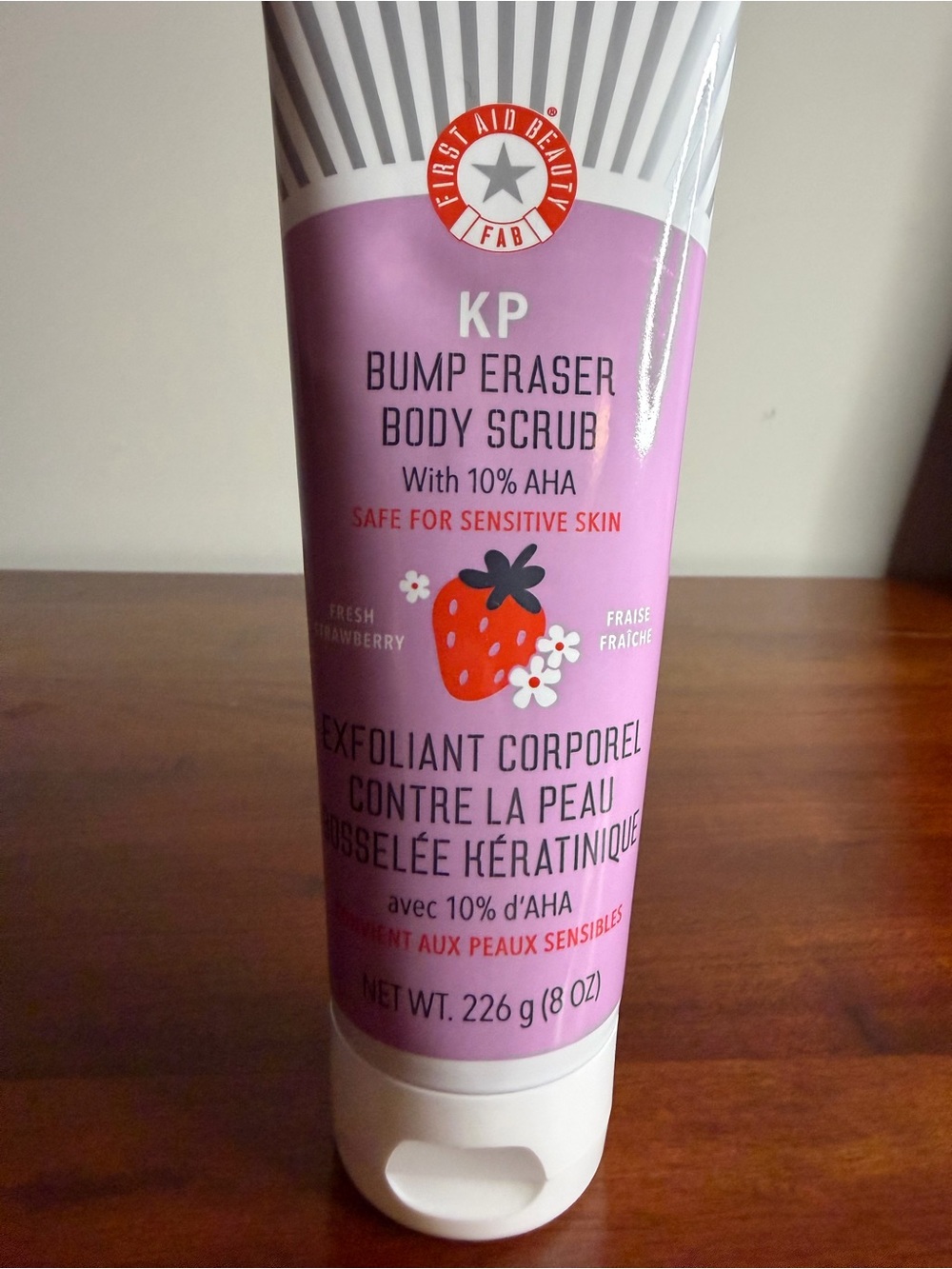 First Aid Beauty KP Bump Eraser Body Scrub - Pink